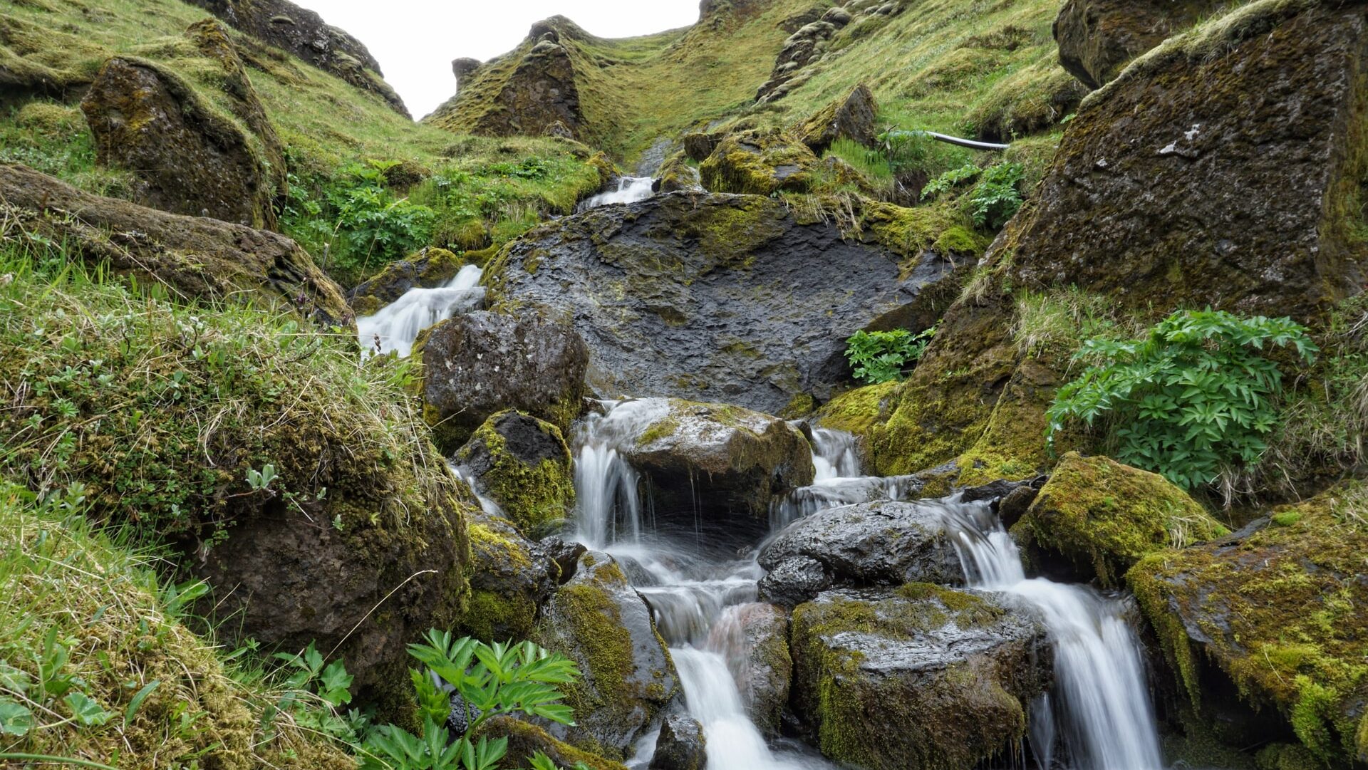 Natürlicher Wasserfall