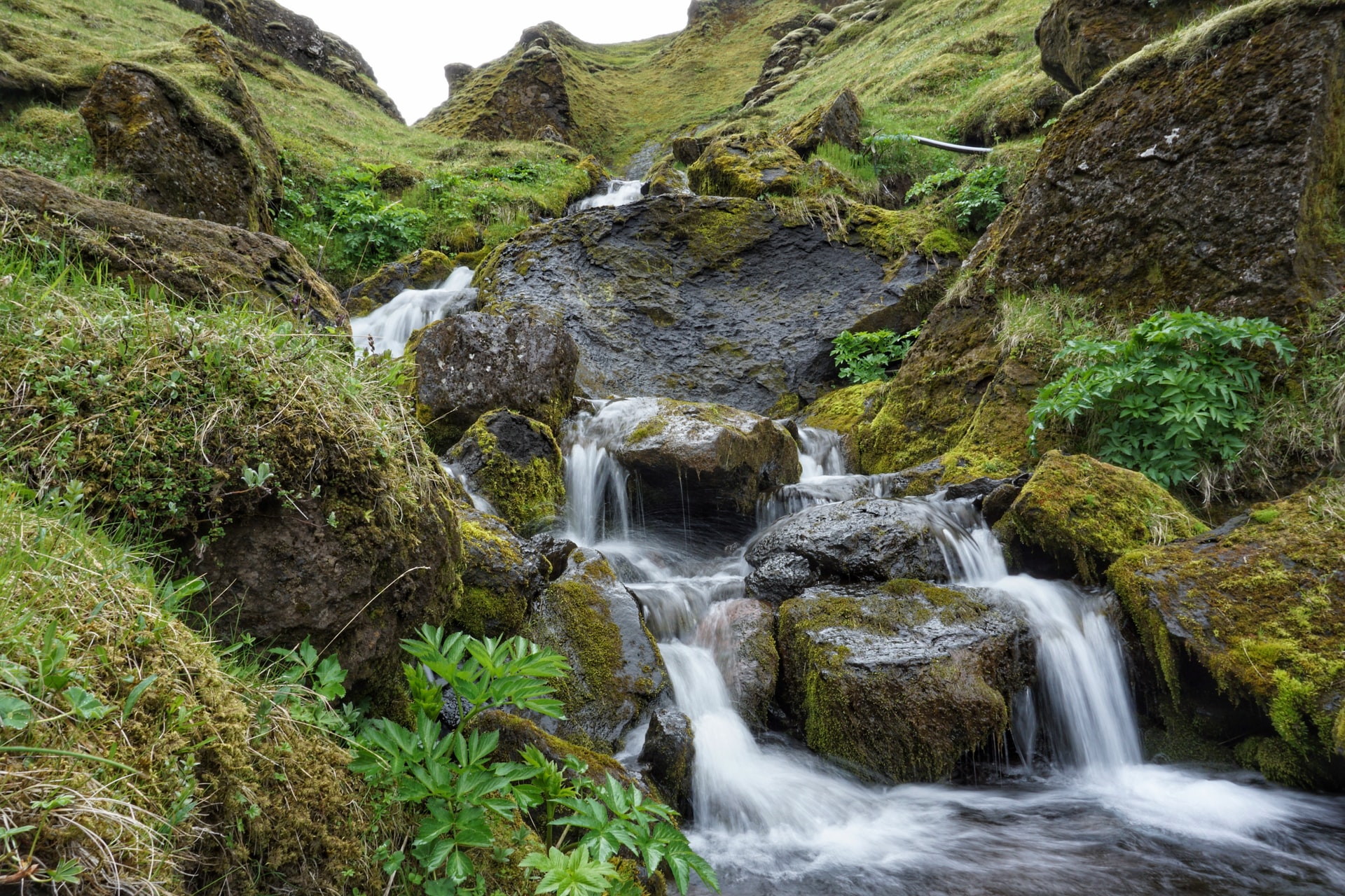Natürlicher Wasserfall
