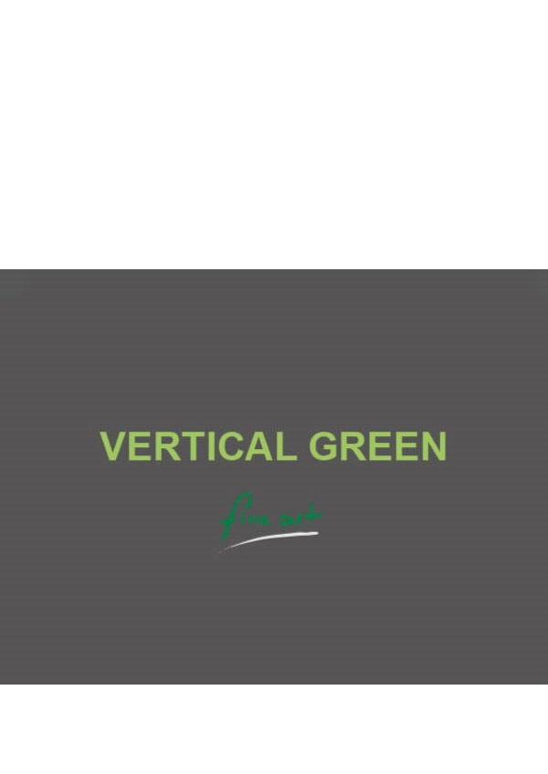 ElementGreen Vertical Green fine art