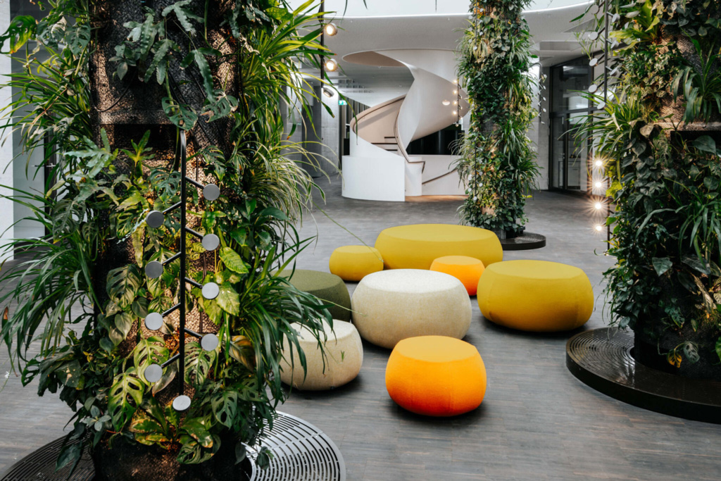 Givaudan Innovation Center, Architekt Bauart, Facharchitekt Schrämmli Landschaftsarchitektur, Ausführung Creaplant AG